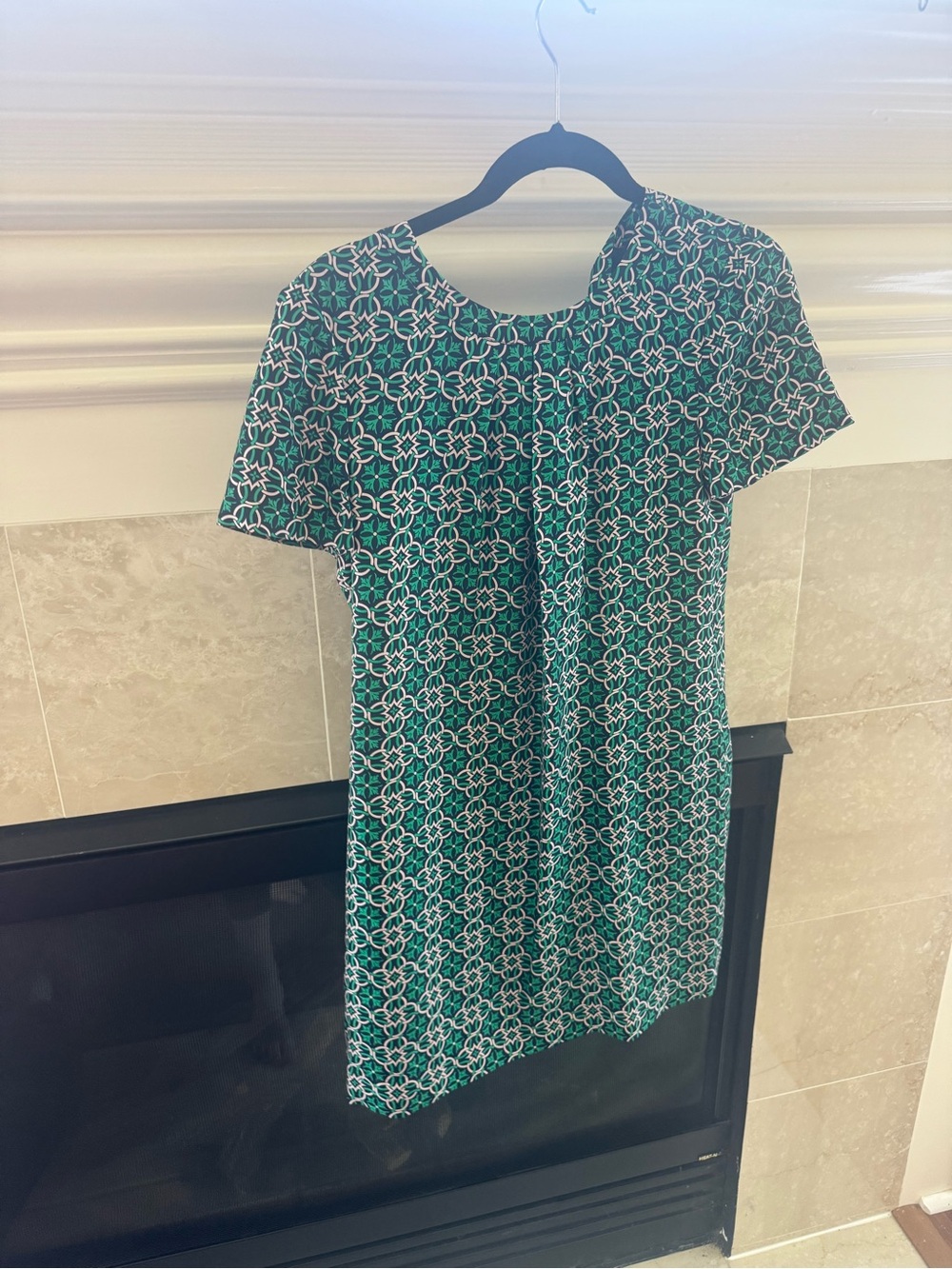 100% silk j.crew dress